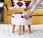 Atelier Del Sofa Puf Bohemio Multicolor